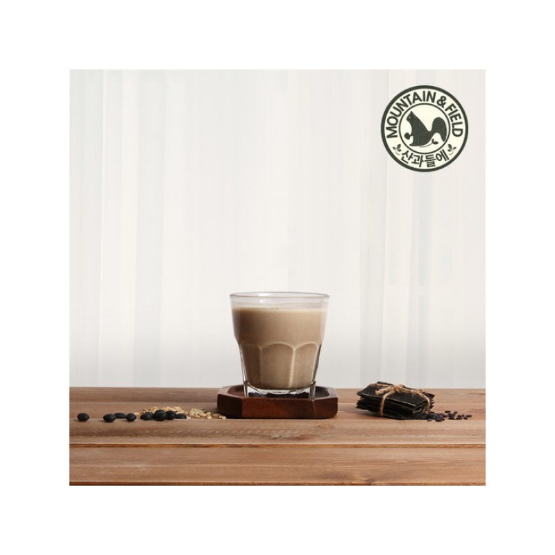 Sangwadeule 산과들에 곡물가득 블랙미숫가루 700g (블랙푸드 검은콩 등) Sankwadeul Grain
