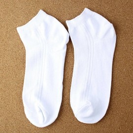 Men's Breathable Cotton Socks - Random Colors Daily Socks 5ea