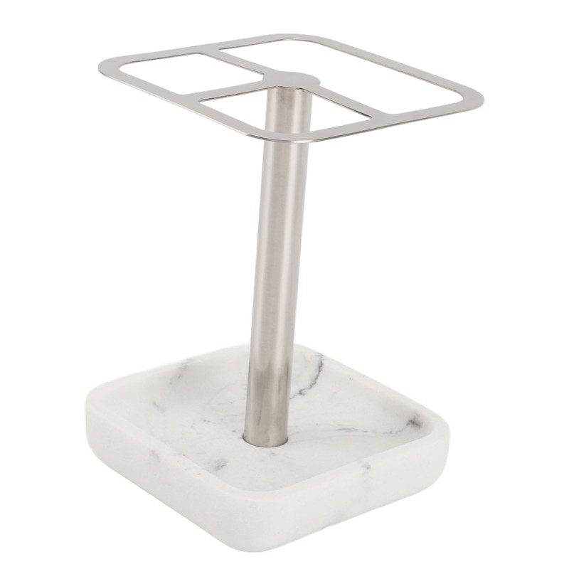 Toothbrush Holder Rustproof 304 Stainless Steel Toothpaste Storage Stand 3