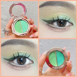 MIELIKKI Macaroon Eyeshadow Palette, 2 Colors, Matte & Shimmer Finishes, Highly Pigmented Blendable Powder Eye Shadow, Crease & Fade Resistant, Longlasting Eye Makeup, #08