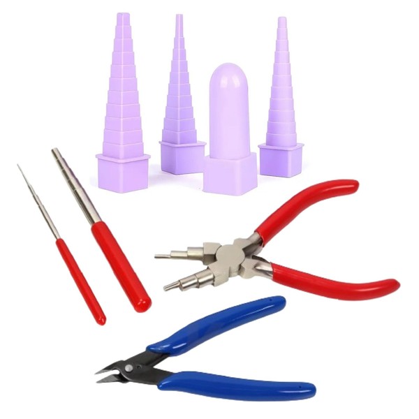 KLONKEE Jewelry Tools for Jewelry Making Set 8-Piece, Tool Set