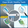 Toothbrush Cleaner, Toothbrush Sanitizer, UV-C Rechargeable Wall Mounted Toothbrush Holder