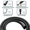 BRIGHT SHOWERS Four Spray Settings Shower Head Set Oil Rubbed