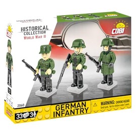 Cobi Historical Collection 2060 German Infantry Pack of 3 2060
