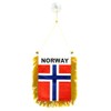 Norway Mini Banner - 1 dozen pack