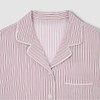 JAJU [JAJU] ★Online Exclusive★ Women's Rayon Stripe 3/4 Pajama Set_Light