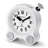 Hearkent Talking Alarm Clock with German Pleasant Voice, Backlight and