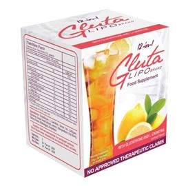 Glutalipo Lemon Drink (21g x 10 Sachets) 1 Box