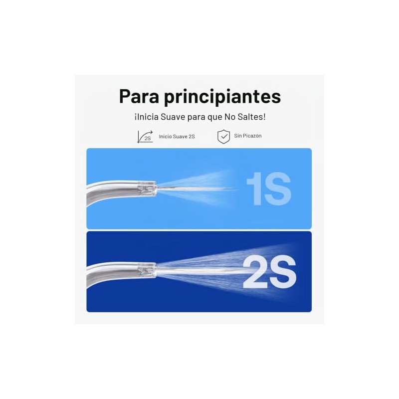 Bitvae Irrigador Bucal Inalámbrico, púas de limpieza de dientes de