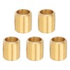 PATIKIL 3/4" x 3/4" NPT Male Brass Pipe Fitting Close