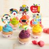 Generic 24Pcs Multicolored Kindergarten Graduation Cupcake Toppers
