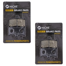 NICHE Brake Pad Set for Triumph Speed Triple Tiger 1050 T2020555 T2020475 T2020333 Front Rear Organic