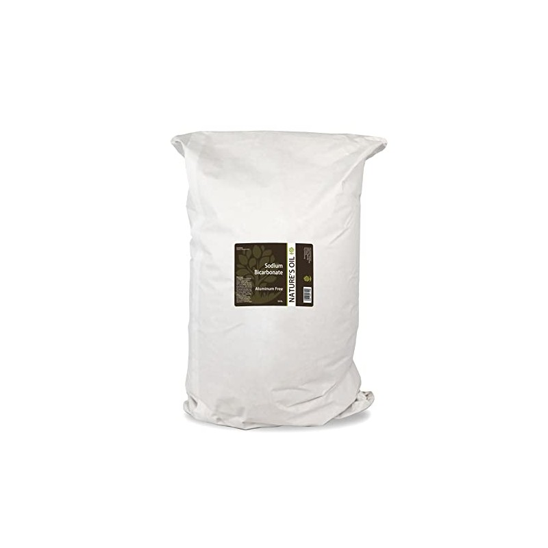 Nature's Oil Sodium Bicarbonate USP, Aluminum Free, 50lbs