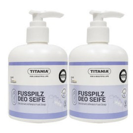 Titania foot shampoo foot shampoo foot cleanser citrus, 300ml, 2 pcs. / 티타니아 발샴푸 발바닥 풋샴푸 발세정제 시트러스, 300ml, 2개