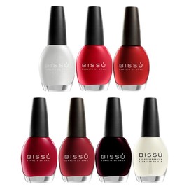 Biss Esmaltes set de 7 colores diferentes (Gama 1)                                                                                                    