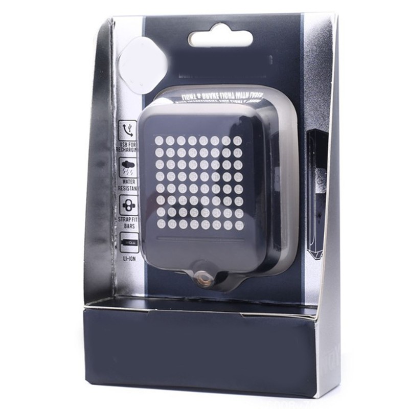 Cycling Tail Lamp LED Turn Light Full Intelligent Sensing Autobrake