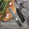 Glowbobo 8" Super Sharp Professional Chef's Knife with Finger Guard