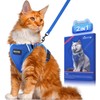 Halypet Juego De Arnés Y Correa para Gatos [MAX Safety