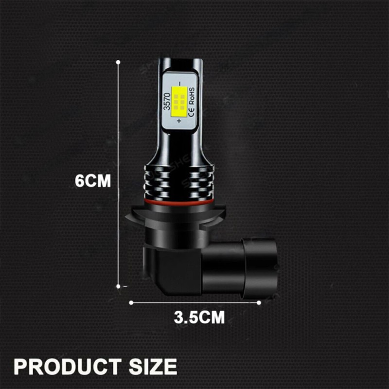 Unbranded Combo LED Headlight + Fog Bulbs Kit For GMC