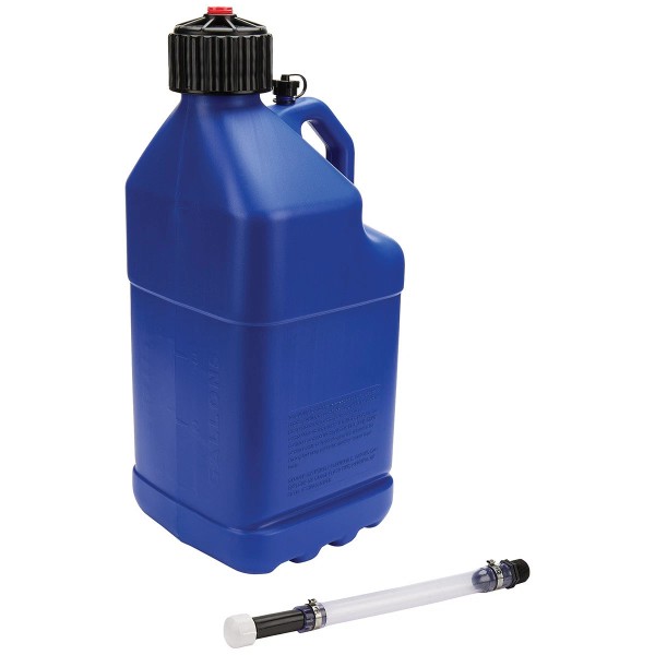 ALLSTAR PERFORMANCE Utility Jug 5 Gal w/Filler Hose Blue