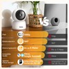 Rollei Indoor Security Camera, 360° Indoor Security Cam IPC-88 Camera,