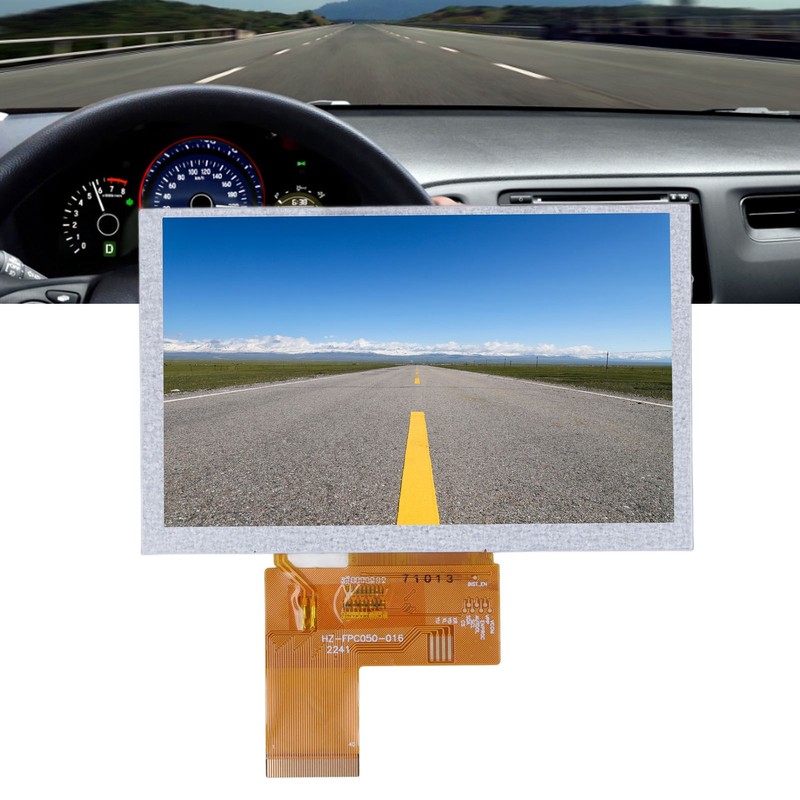 5in Display Screen Multifunctional IPS Full View LCD HD Screen