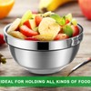 Mimorou 20 Pack 304 Stainless Steel Bowls Set 13oz Metal