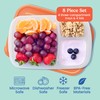 Bentgo Easyboxes - Original Stackable Lunch Boxes - Reusable 3-Compartment