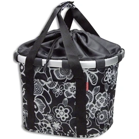 KLICKfix bike basket, bicycle bag, black