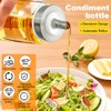 JIANWEI Honey Dispenser, 10 Oz No Drip Maple Syrup Dispenser,
