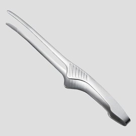 Premium camping tongs silver meat tweezers meat tongs chopsticks stainless steel / 캠핑 고급집게 실버 고기 핀셋 고기집게 젓가락 스텐
