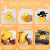 AILOVETECK Rubber Ducks with Duck Plug Mount, Car Ducks for