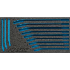 HAZET 163-385L 2-Component Soft Foam Insert - Multi-Colour