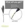 Artificial Faux Pampas Grass 8 Pcs Fake Artificial Adjustable Pampas