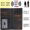 DK86 DK86 Deer Long Wallet For Men Full Grain Leather