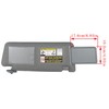 waltyotur 2 Pcs Car Sun Visor Gray Pair Left Right