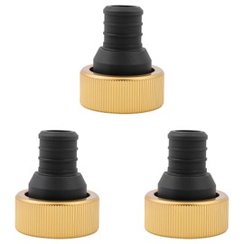 50141 3/4" PEX Crimp Supply Adapter for Viega ManaBloc and MiniBloc 1" Nominal Inlet Ports - 3 Pcs