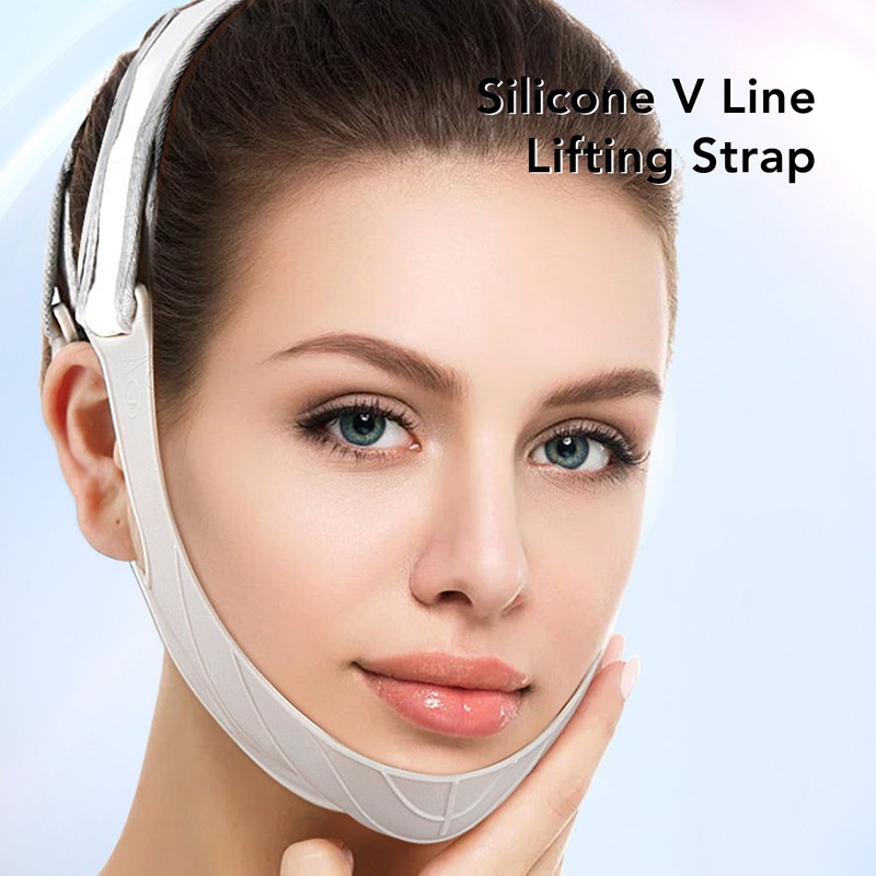 Beauty Face Sculpting Chin Strap Breathable Compression Prevent Skin Sagging