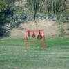 Steel Target Stand, Spinner Shooting Target Foldable Durable Steel Construction