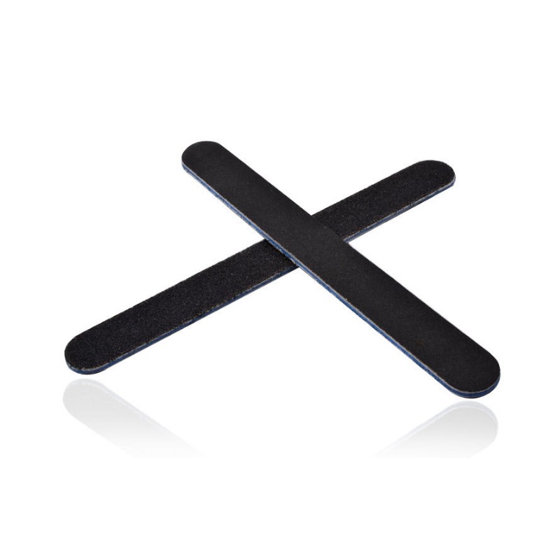 Nail File Buffer Sand Paper Surface Care Double sided Black