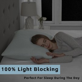 Window Privacy Film Static Cling Total Blackout 100% Anti UV Window Film Black Removable Plastic Glass Covering Window Tint for Home Office (29.5"×78.7")