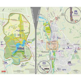 Oxford - city of spires: Map guide of What to see & How to get there (City Quickmaps)