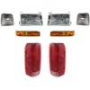 Garage-Pro Driver and Passenger Side Headlight Kit for Ford F-150