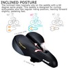 Comfortable Men Women Bike Seat - DAWAY C66 Foam Padded
