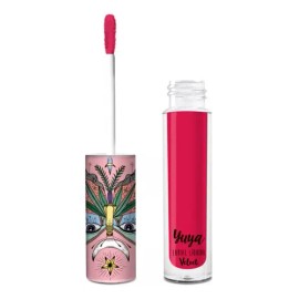 Labial Yuya Velvet Liquid Lipstick Labios color vive la vida mate                                                                                     