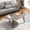 Small Coffee Table Cloud Shaped Living Room Tables Farmhouse Rustic