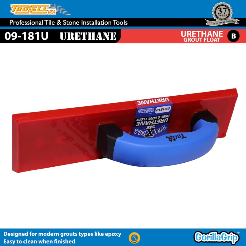Troxell USA - 3" x 12" Urethane Grout Float with