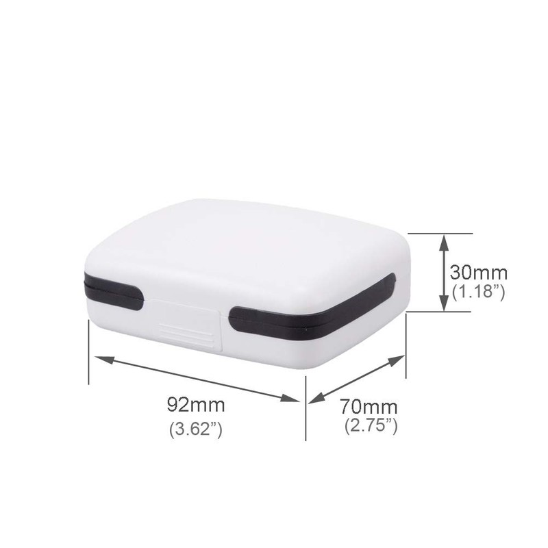 SOUNDLINK Hearing Aid Case Hard Storage Box with Battery Compartment