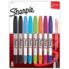 Sharpie Marcadores Permanentes, Doble Punta, Surtidos, 8 Piezas