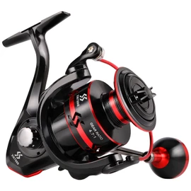 Sougayilang Spinning Reels Light Weight Ultra Smooth Powerful Fishing Reels Red 3000